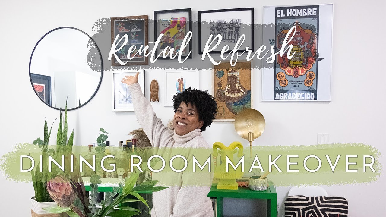 NYC Dining Room Makeover!! | My Rental Refresh Ep 1 NYC Dining Room Makeover!! | My Rental Refresh Ep 1