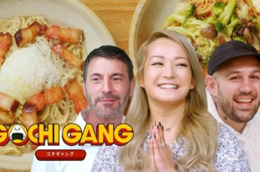 Frank Pinello and Mark Iacono Eat "Japanese Pasta" | Gochi Gang