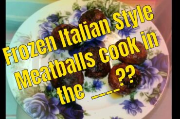 Week 3 Italian style meatballs cook in an air fryer (100 different type of food cook in the airfryer