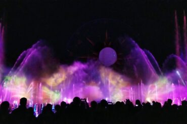 World Of Color - Season Of Light From The Wine Country Trattoria Viewing Area
