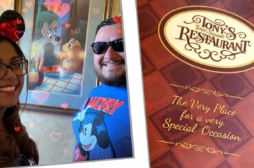 Almuerzo en Tony's Town Square Restaurant en Magic Kingdom / Donde comer en Disney World 2019