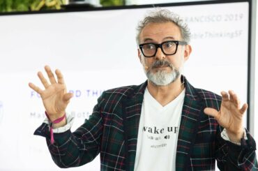Sustainable Thinking. Massimo Bottura.  Osteria Francescana. Italy