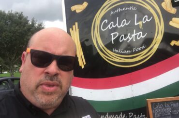 Cala La Pasta Truck..Lit!!!            Best Mushroom Ravioli, Best Italian Food truck in Orlando