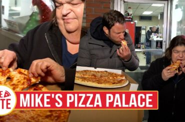 (Uber Debbie) Barstool Pizza Review - Mike's Pizza Palace (Naugatuck,CT)