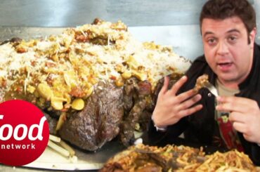 Can Adam Complete this 6 Sirloin Steak Challenge?! | Man v Food