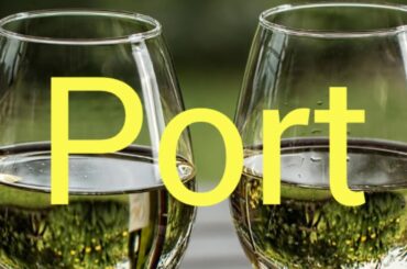 Tasting notes port (white)