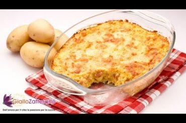 Potato cheese casserole ( potato gateau ) - recipe
