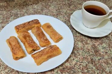 Banana Bread Toast | Quick and Easy Evening Snack Recipe