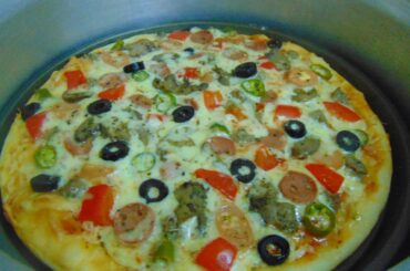 Pizza Without Oven - Pizza Making in Pot - Quick and Easy Pizza Recipe