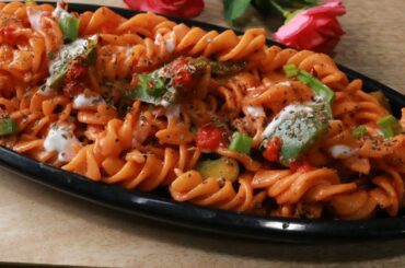 Creamy, tasty, desi Pasta । क्रीमी, टेस्टी, देसी पास्ता