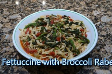 Italian Grandma Makes Fettuccine with Broccoli Rabe