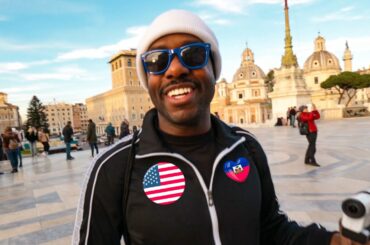 American Subscriber came to visit me in Rome, Italy! 🇮🇹