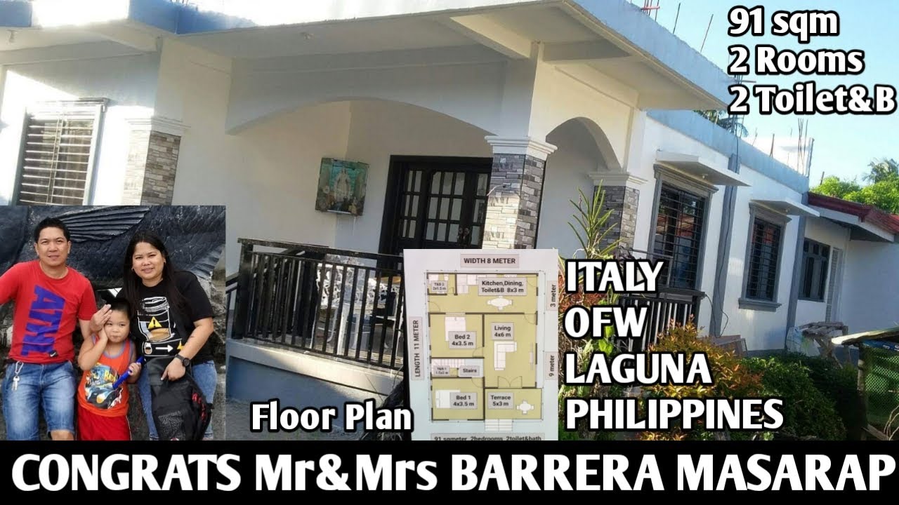 OFW SIMPLE HOUSE,CONGRATS Mr&Mrs BARRERA MASARAP,BUILDING A HOUSE 1.4M,ITALY OFW LAGUNA PHILIPPINES OFW SIMPLE HOUSE,CONGRATS Mr&Mrs BARRERA MASARAP,BUILDING A HOUSE 1.4M,ITALY OFW LAGUNA PHILIPPINES