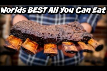 Worlds BEST ALL YOU CAN EAT in Las Vegas! Rollin' Smoke BBQ