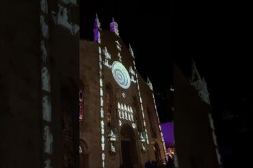 Lake Como Christmas night