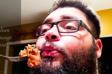 Italian Sausage Pasta | Cooking with Chubaranks