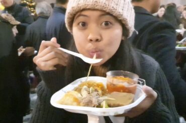 KOREAN CHRISTMAS CONCERT | GREETINGS AND RECEPTION | EATING KOREAN FOOD!