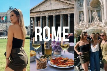 Rome VLOG | Study Abroad | Food, Drinks, & Exploring Italy
