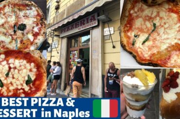 BEST PIZZA & DESSERT IN NAPLES, ITALY | Our Last 2 Days FOOD & SOLFATARA VOLCANO