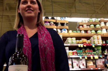 Wine tasting in a supermarket Italian wine Villa Vitas Traminer Aromatico  San Francisco Bay Area