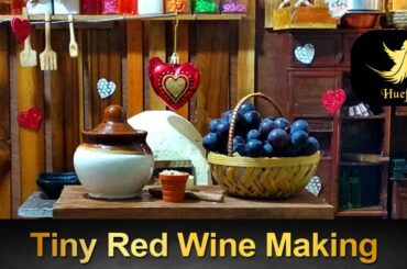Red wine making | How to make  Red grape wine recipe | Valentines day celebration :  Episode  #23