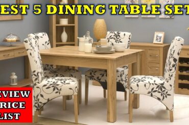 Top 5 Best Dining Table Chair Set - Review with Price List