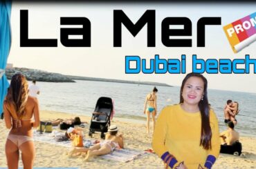 La Mer beach Dubai promo video #Dubai #beach #lamer #goharinfo  Dubai beautiful beaches  bikini girl