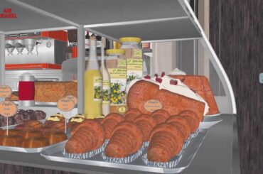 Project of a bistrocafè in Baranello, Campobasso, Molise Region, Italy