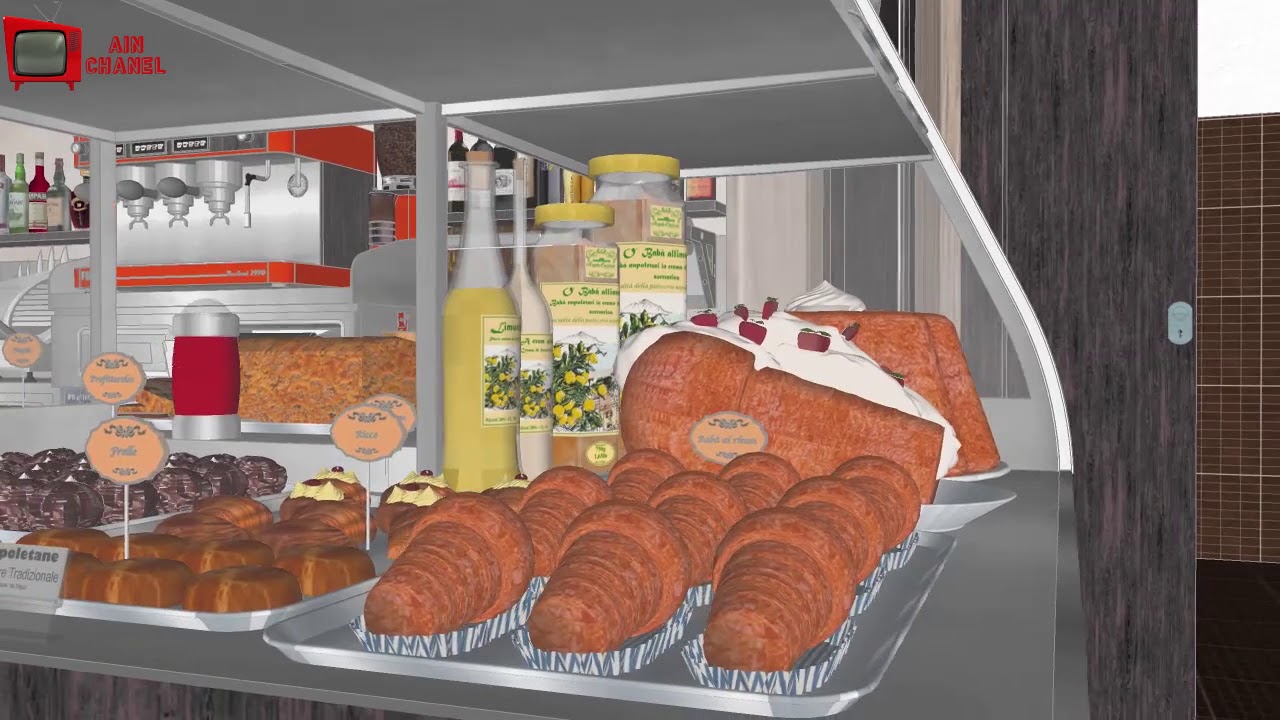 Project of a bistrocafè in Baranello, Campobasso, Molise Region, Italy Project of a bistrocafè in Baranello, Campobasso, Molise Region, Italy