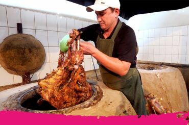 Crispy TANDOORI LAMB from Mud Sealed Oven! | Jarkurgan, Uzbekistan