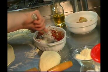 focaccia course in Italian cuisine.