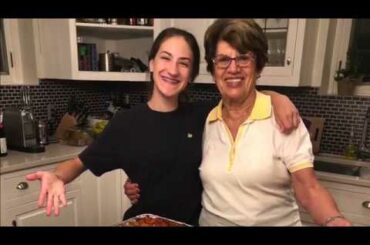 Cooking with my Italian grandmother
