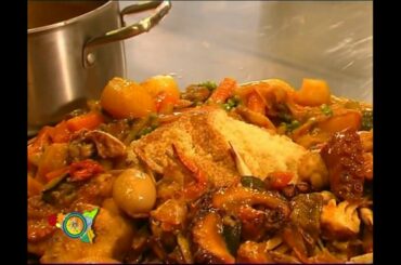 cous cous course in Italian cuisine.