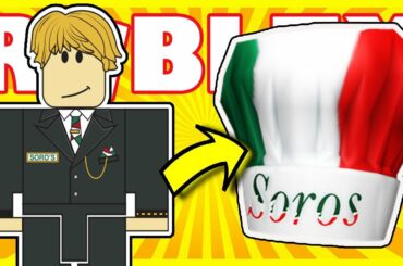[PRIZE] Chef Soros Hat Virtual Item | Roblox Celebrity Series 2 - Soro's Server