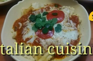 🍝My (MORINGA Italian Cuisine) BEEF RAVIOLI pasta dish. Quick and easy!