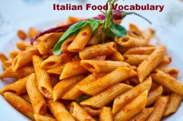 Italian Foods in Italian
