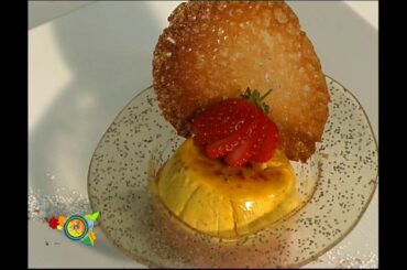 crema catalana alla vaniglia course in Italian cuisine.