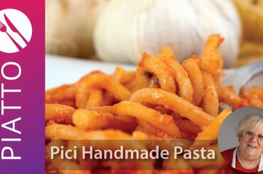 Pici Handmade Pasta Recipe | Italian Grandma Cooking