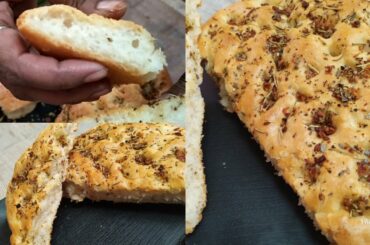 Focaccia bread recipe | Italian bread recipe |