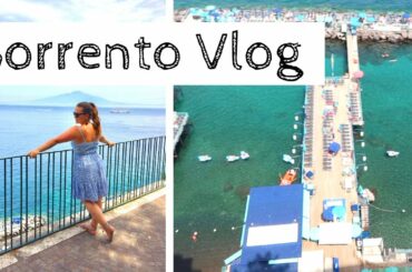 Sorrento Vlog | We ate in a LEMON GARDEN!