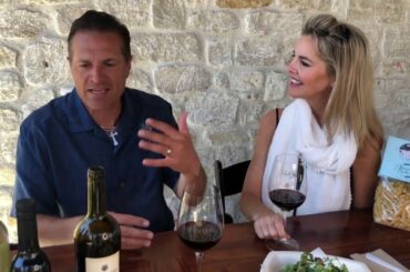 Meatless Monday - VJB Cellars - Arugula Salad and Margherita Pizza