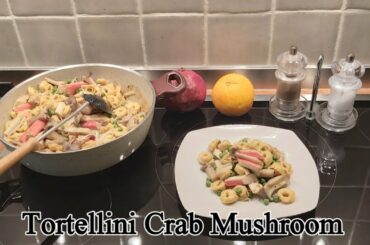 Tortellini Crab Mushroom Italiano Cucine || Traditional recipe Culinary food