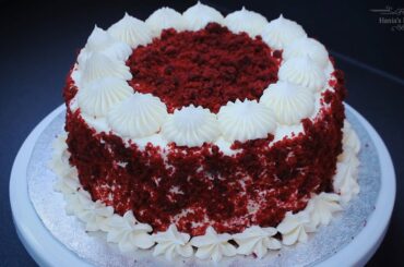 Red velvet cake recipe with Cream Cheese frosting.