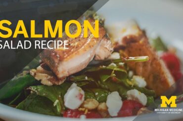 Food for Your Mood: Salmon Salad with Raspberry Vinaigrette Recipe