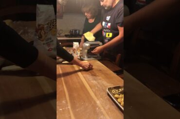 Tortellini making - Tuscany Italy