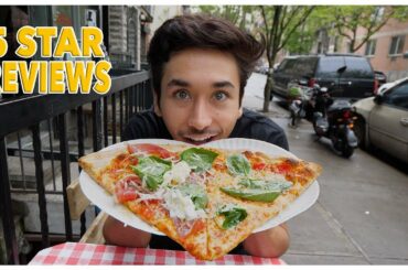 Eating At The BEST Rated Pizza Restaurant In New York City (5 STAR)