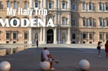 My Italy Trip/ Food Tour In Modena