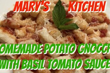 How to make homemade gnocchi - Mary'sKitchenMtl