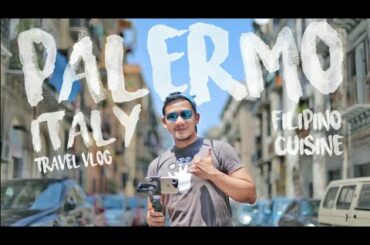 Delicious Filipino Food in Italy | PALERMO TRAVEL VLOG_009 | Ian Ranez