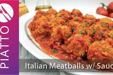 Best Homemade Italian Meatballs Recipe | Italian Grandma Cooking